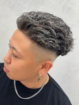 ルースト 西院店(ROOST) 極道パーマ×ホワイトハイライト