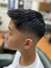 【学割】中学生高校生フェード＋シェービング　￥3800