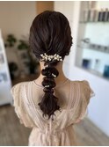 【ヘアセット】ローポニーアレンジ
