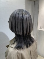 アジールヘア 池袋東口店(agir hair)&nbsp;ブリーチアンブレラシルバーブラックウルフ池袋