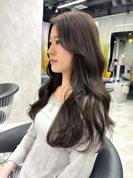 シティ(CITY) ダークグレージュ/ロングレイヤー/髪質改善トリートメント