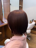 アイズヌーボー(I's NUBOU)&nbsp;ボブ/ショートボブ/ピンクブラウン/暖色カラー