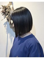 プランツヘアー&nbsp;パツっと切りっぱなしボブ