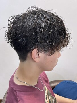 ポール 行徳店 波巻きスパイラルパーマ/メンズ
