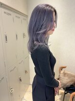 アーダーヘアーサロン 鯖江店(ADER HAIR SALON)&nbsp;ラベンダーネイビーレイヤーカット