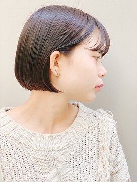 切りっぱなしクラシックボブ