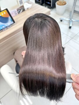 アッシュ 鶴ヶ峰1号店(Ash) 髪質改善美髪矯正でヌメヌメなツヤ髪へ♪