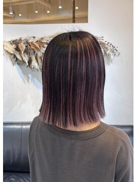 アンブレラカラー×ボブ