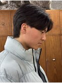 毛流れセンターパート