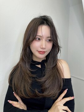 ザシェノンウメダ(THA CHAINON UMEDA) 心斎橋/着物ヘア/大人ガーリー/ダークアッシュ/似合わせカット