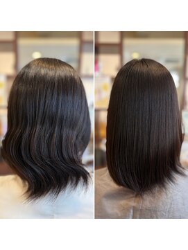 ファム 横川店(femme) 【美髪】20代髪質改善ストレート/広島/西区/横川/縮毛矯正/水素