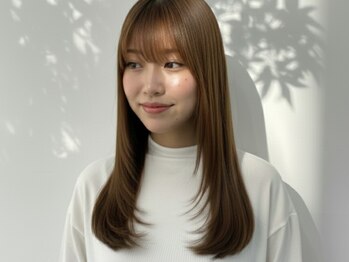 2195ヘアー 世田谷代田(2195hair)の写真/一人ひとりの髪質・輪郭を活かし「顔が映える」「顔がすっきり見える」「雰囲気変わる」顔周りデザインに☆