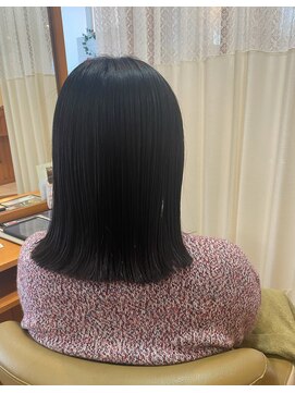 フレア 心 武庫之荘(flare) ぱっつんミディアム