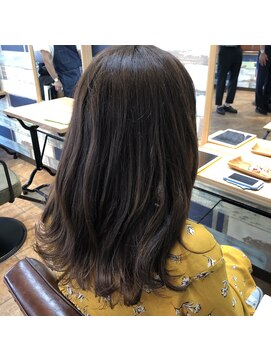 テーラヘアー つくば研究学園店(TELA HAIR) くすみブラウン