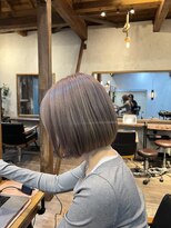 マスカリ(muscali)&nbsp;イメチェン/ピンクベージュ/前髪/スモーキーカラーf46
