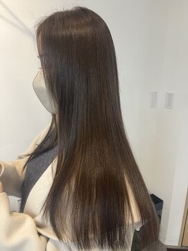 クワイア 川崎店(0choir) オリーブベージュ/oggiotto treatment◯emi/川崎/髪質改善/入学