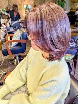 ヘアードレスビュー(hair dress V.I.E.W) 顔周りがっつりレイヤー