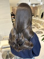 ミズチャーム(Ms.CHARM)&nbsp;グレージュ/韓国ヘア/レイヤー/ブリーチなし