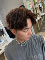 ブルーオーシャン 福岡大橋店(Blue Ocean)&nbsp;波巻きスパイラルパーマメンズマッシュパーマツイストパーマ