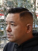 ザチョップショップ キチジョウジ(THE CHOP SHOP KICHIJOJI)&nbsp;サイドパートスキンフェードカットシェービング吉祥寺理容室