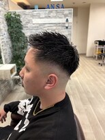 アンサ 伏見桃山店(ANSA) フェード/メンズショート/清潔感/刈り上げ/伏見桃山メンズ
