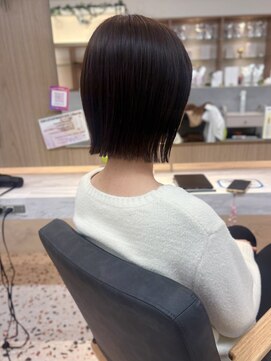 アンリー 四条烏丸店(Anree) 似合わせ◎パツボブ×グレージュカラー