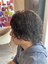 リシェール 北越谷店(RICHAIR) 刈り上げセンターパート/波巻きツイストスパイラル/越谷