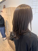 リコット 与野(Liecot) オリーブカラーレイヤースタイル