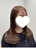 【森指名限定】骨格似合わせカット+ダメージレス透明感カラー+3stepTR