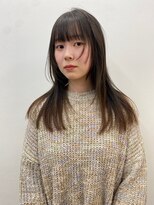 クラン エン バイ ヘッドライト 二子玉川店(clan en. by HEADLIGHT) ロングレイヤー/レイヤーカット/顔まわりカット/韓国ヘア