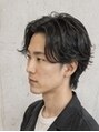 リトル 仙台(little) メンズ×毛流れセンターパート