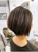 ★ ：大人女性に似合う丸みショートボブ★