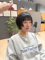 エマピボット 中川本店(EMA PIVOT)&nbsp;顔周りミニボブショート