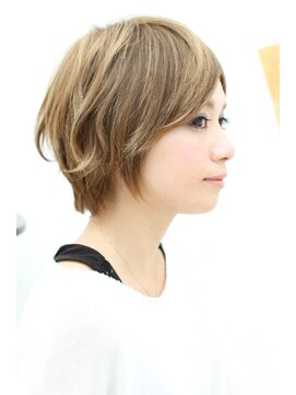 サロンドミルク 原宿(salon de MiLK) 【salon de Milk原宿】ハイ＆ローカラーのPOPショート☆