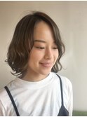 ふんわりボブ