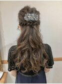 ○RanaCien○ イケダ ゆるふわハーフアップ