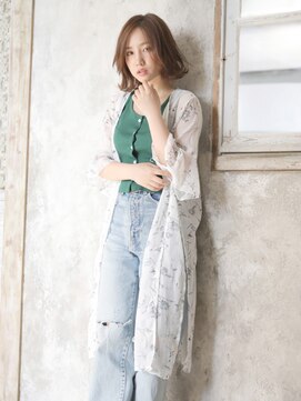 フーチー クーチー ヘッド ショップ 曽根本店(FUCHI KUCHI head shop) 長めバング×外ハネボブvol.2