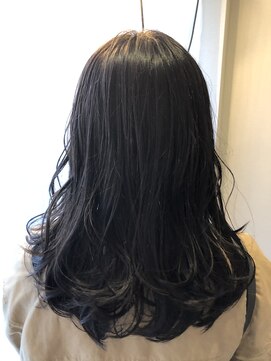 ロンドアベニール 北千住(Lond avenir) namie ミディアムレイヤーグレーカラー