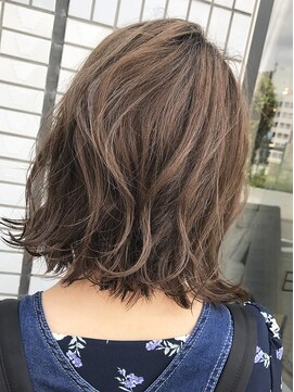 ウノプリール 茶屋町店(unopulir) 【unopulir永尾】くびれミディ☆大人可愛いボブ