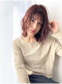 シースルーバング×ワインバイオレット【灘区/六甲道】