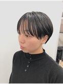 大人かわいいマニッシュショートひし形ショートハンサムショート
