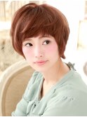 ☆ふわっと小顔にナチュラルショートボブ☆