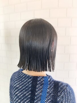 バーチ ウシワカマル(BIRCH ushiwakamaru) 黒髪オシャレなウエットボブ♪