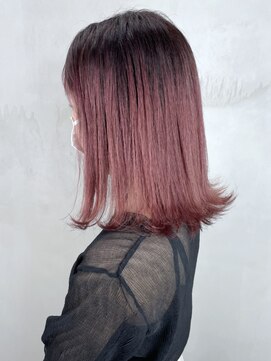 アルバム 銀座(ALBUM GINZA) ピンク_くびれミディイヤリングカラーラベンダーカラー_ba332301