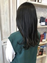 キャアリー(Caary)&nbsp;福山美容室Caary 大人気イルミナカラー　ブルーブラック