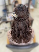 アローヘアー 浜松町店(Arrow Hair) ハーフアップ