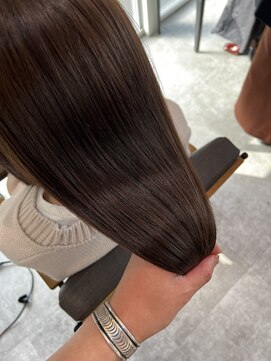 テラスヘア センダイ(TERRACE hair SENDAI) 艶ミディアム【イノアカラー使用】