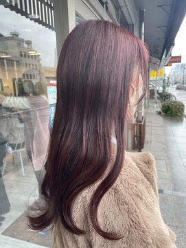 ミニム ヘアー(minim hair) 【minim×岩田】ピンクブラウン