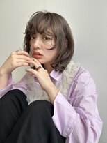 サラビューティーサイト 志免店(SARA Beauty Sight)&nbsp;【志免】ウルフミディアム/ベージュカラー☆山之内