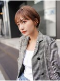 【GEEKS渋谷】耳かけショート/20代30代/大人ショートボブ/透明感